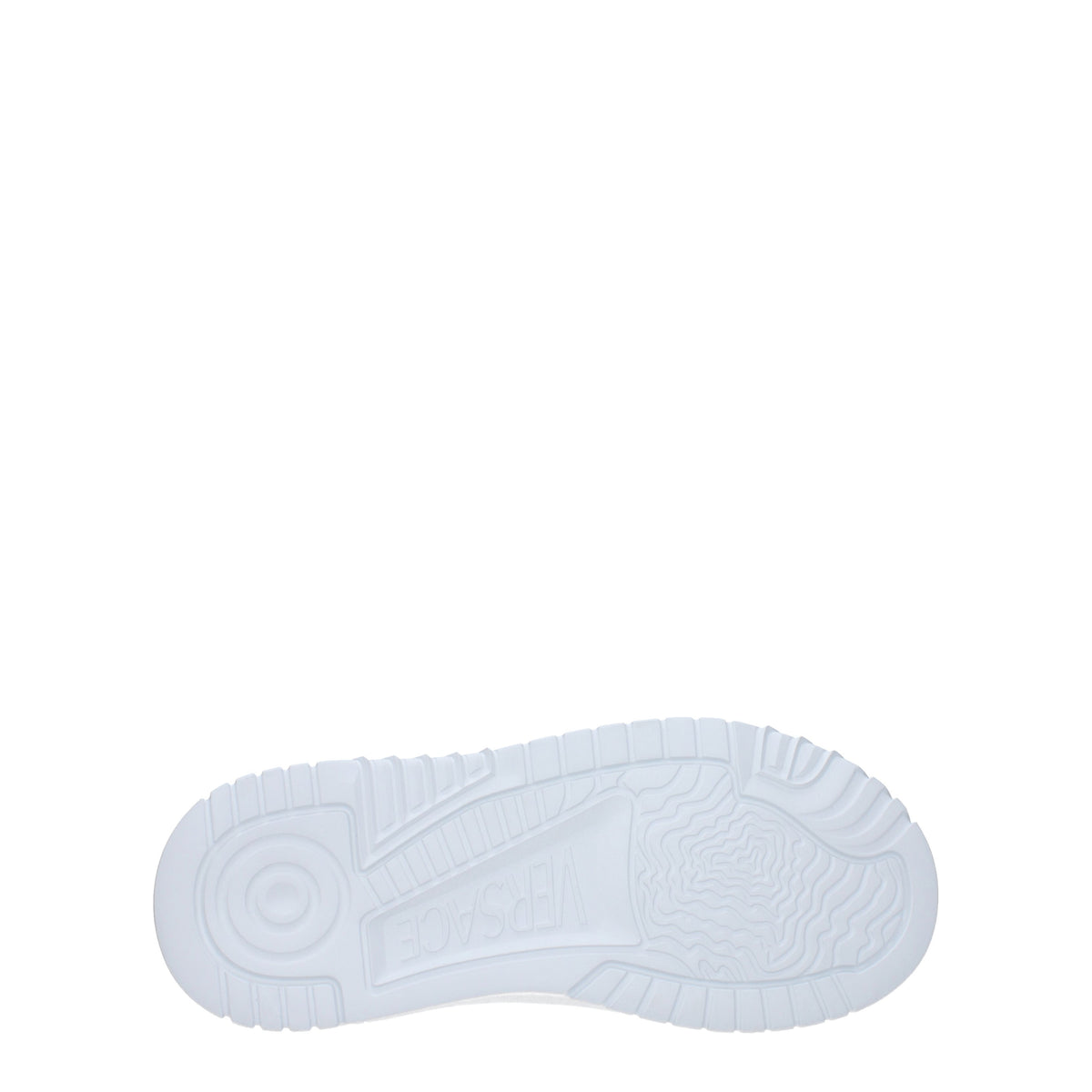 Versace Sneakers odissea greca Uomo Pelle Bianco Bianco Ottico